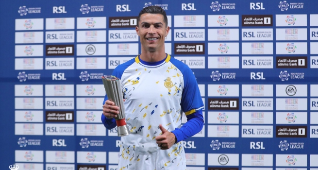 <strong>Cristiano Ronaldo gana el premio a mejor jugador de febrero en la Liga de Arabia Saudita</strong>