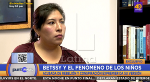 Betssy Chávez: «Voy a apoyar a Aníbal Torres en una próxima gesta electoral»