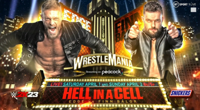 <strong>Edge y Finn Balor se enfrentarán en una lucha de celda de acero en WrestleMania 39</strong>