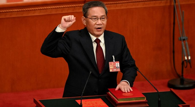 Li Qiang se convierte en primer ministro de China, con la misión de reactivar la economía