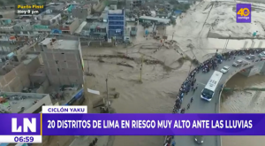 Ciclón Yaku: 20 distritos de Lima en riesgo muy alto ante lluvias