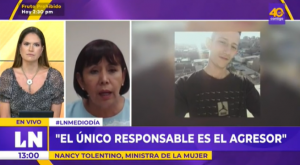 Ministra Tolentino se pronuncia tras ser criticada por sus declaraciones sobre caso de feminicidio