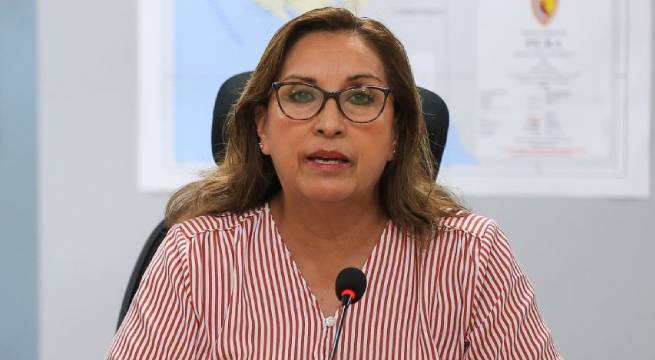 Dina Boluarte anunció 500 millones de soles para Piura