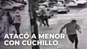 Menor de edad atacada con un cuchillo por su expareja se encuentra grave