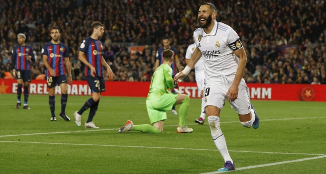 <strong>Real Madrid goleó 4-0 al Barcelona y clasificó a final de la Copa Del Rey</strong>