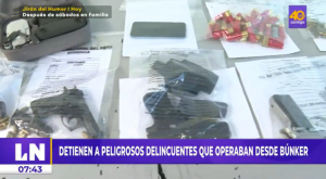 Cercado de Lima: detienen a peligrosos delincuentes que operaban desde ‘búnker’