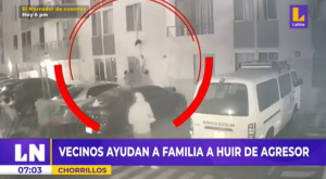 Chorrillos: vecinos ayudan a madre e hijas a huir de su agresor en condominio