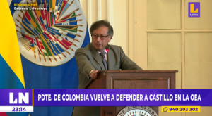 Gustavo Petro vuelve a defender a Pedro Castillo ante Consejo Permanente de la OEA