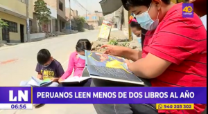 Peruanos leen menos de dos libros al año: promedio está por debajo de otros países de la región
