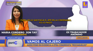 María Cordero exigía dinero del sueldo de trabajador para pagar medicinas de Alberto Fujimori