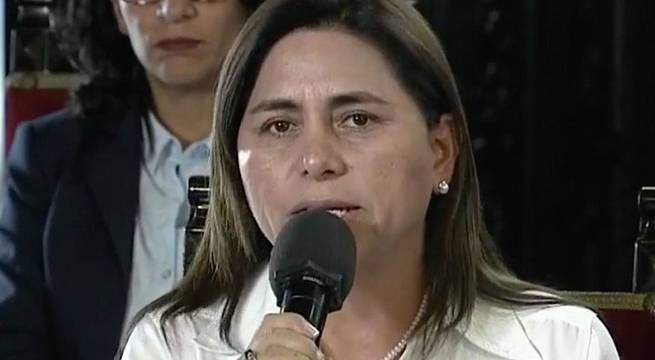 Ministra de Salud, Rosa Gutiérrez, renunció a su cargo