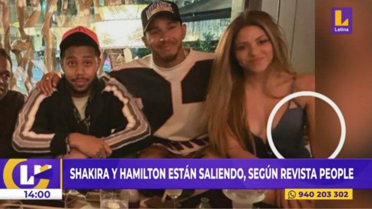 ¿Qué se sabe del posible romance entre Shakira y Lewis Hamilton, según la revista People?