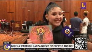 Milena Warthon lanza nuevo disco «Pop andino» | VIDEO