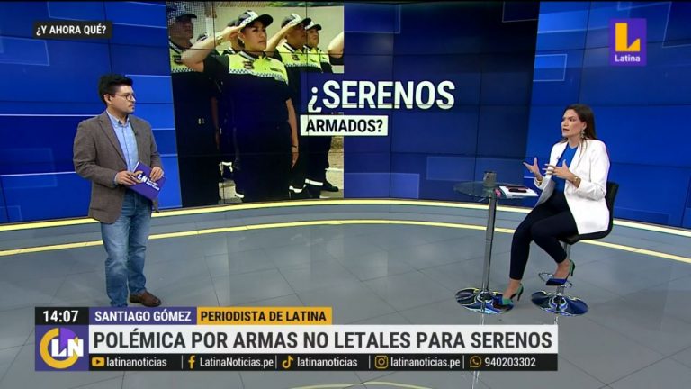 ¿Qué armas no letales usarán los serenazgos y cuál es la opinión de los alcaldes?