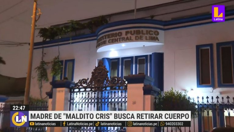 Cuerpo del ‘Maldito Cris’ fue reclamado por su madre en la morgue | VIDEO