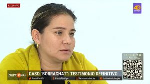 Caso «Borrachat»: Extrabajadora de la congresista Rosio Torres confirmó que los depósitos fueron ilícitos | VIDEO