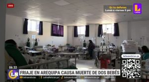 Arequipa: dos bebés murieron a causa del friaje