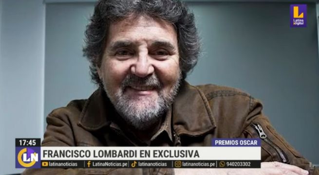 Francisco Lombardi tras sumarse a la Academia de los Premios Oscar: “Muy honrado” 