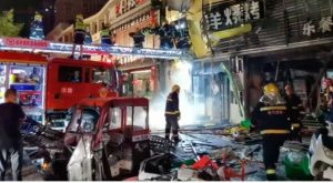 China: explosión por fuga de gas deja al menos 31 muertos y 7 heridos