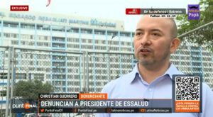 Denuncian a Arturo Orellana, presidente de EsSalud, por negligencia médica en operación