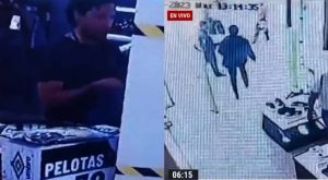 Detienen a tendero que fue captado robando en tienda por departamento