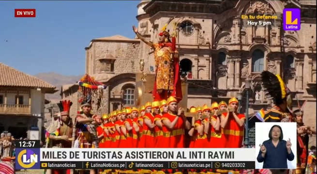 Fiesta del Inti Raymi congregó a más de 12 mil personas en la ‘Ciudad Imperial’