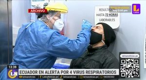 Ecuador en alerta por aumento de enfermedades respiratorias a causa de 4 virus