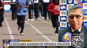 Acusan a cuatro escolares de presunta violación en Huancayo