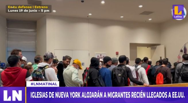 Estados Unidos: iglesias de Nueva York alojarán a inmigrantes