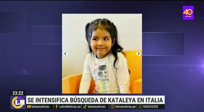 Familiares de Kataleya, la niña perdida en Italia, realizan marcha para exigir más información