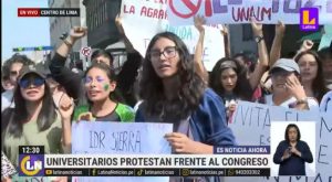 ¿Por qué estudiantes de San Marcos y Agraria protestaron frente al Congreso?