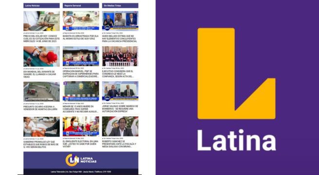 Plataforma digital de Latina Noticias es una de las más visitadas del país