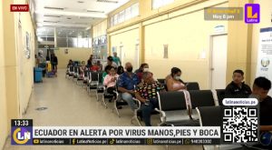 Ecuador: autoridades en alerta por aumento de contagios del virus manos, pies y boca