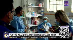 Villa María del Triunfo: postas médicas en crisis, sin medicinas ni agua