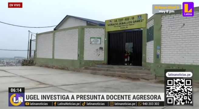 San Juan de Miraflores: Ugel abre investigación a docente acusada de agredir a niños 