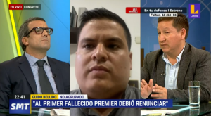 Guido Bellido: «Hace rato el premier Otárola debió dar un paso al costado»