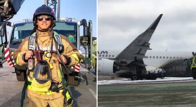 Fallece bombero que quedó grave tras accidente en el Jorge Chávez