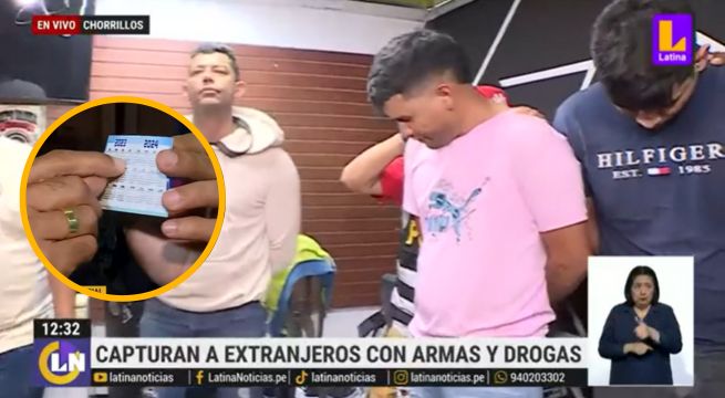 ‘Gota a gota’: caen presuntos extorsionadores extranjeros en Chorrillos