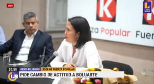 Keiko Fujimori: «Exigimos a la presidenta Dina Boluarte que haga cambios en el gabinete»