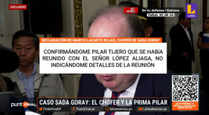 Rafael López Aliaga se reunió con Pilar Tijero, según testimonio del chofer de Sada Goray a la Fiscalía