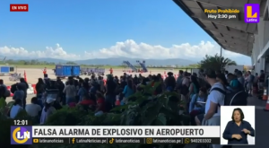 Tarapoto: hombre atemoriza con falsa alarma de explosivo tras perder vuelo