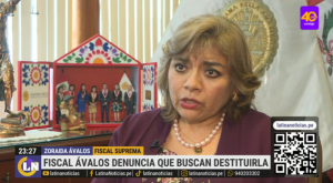Zoraida Ávalos denuncia injerencias para buscar destituirla como fiscal