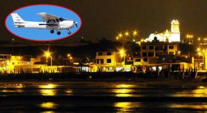 Trujillo: avioneta cae al mar de Huanchaco
