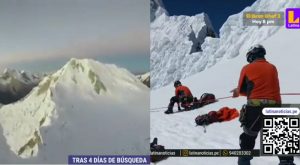 Hallan cadáver del turista norteamericano perdido en el nevado Alpamayo