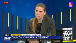 Sin Medias Tintas: Adriana Tudela habló sobre el futuro de la Mesa Directiva del Congreso