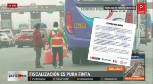 Sutran se pronuncia tras reportaje de Punto Final sobre buses ‘plaqueados’