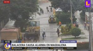 Magdalena: enfrentamientos entre presuntas mafias de construcción civil termina en balacera 