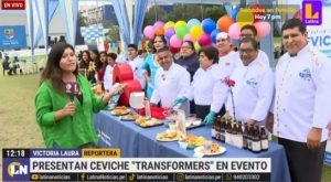 Jesús María: presentan ceviche ‘Transformers’ en festival gastronómico