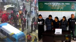 Callao: cae banda liderada por mujeres que robaba en combis