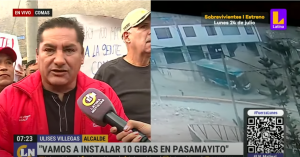 Comas: Alcalde Villegas anunció la instalación de rompemuelles en Pasamayito